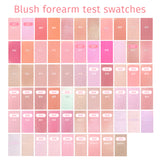 JILL LEEN Colorful Soft Mist Blush 3g Matte & Pearlescent Face Cheek Brightening Makeup for 20-30