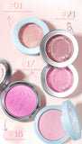 JILL LEEN Colorful Soft Mist Blush 3g Matte & Pearlescent Face Cheek Brightening Makeup for 20-30