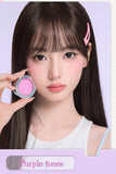 JILL LEEN Colorful Soft Mist Blush 3g Matte & Pearlescent Face Cheek Brightening Makeup for 20-30