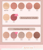 JILL LEEN Colorful Soft Mist Blush 3g Matte & Pearlescent Face Cheek Brightening Makeup for 20-30