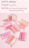 JILLLEEN Blush Cream & Mousse • Lavender Blush • Brightening & Lifting • Long-Lasting • Natural Finish • Moisturizing & Skin-Friendly • Contouring • Healthy Glow