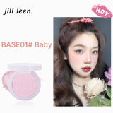 JILL LEEN Colorful Soft Mist Blush 3g Matte & Pearlescent Face Cheek Brightening Makeup for 20-30