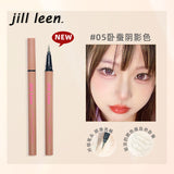 精细笔头JILL LEEN炫色眼线液笔防水 流畅速干抗晕不掉渣新手好画